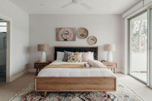 Gypsea at the Bay, 26b Achilles St - Wi-Fi , air con, luxury and linen