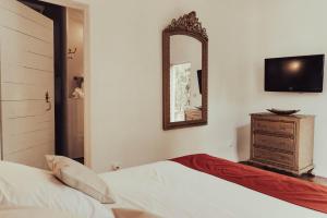 Appartements Mas du Versadou, dans un espace naturel protege, piscine couverte chauffee toute l'annee, Spa et salle de jeux : photos des chambres