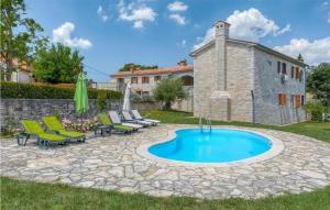 Stunning Apartment In Pazin With Outdoor Swimming Pool, Wifi And 2 Bedrooms