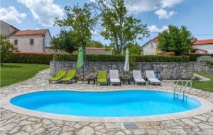 Stunning Apartment In Pazin With Outdoor Swimming Pool, Wifi And 2 Bedrooms