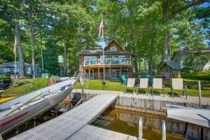 Lakefront Cadillac Retreat with Sauna and Boating! - Tustin