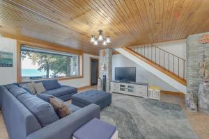 Lakefront Eufaula Escape with Dock and Private Beach!