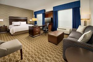 King Studio Suite with Sofa Bed - Hearing Access/Non-Smoking room in Hampton Inn and Suites Washington DC North/Gaithersburg