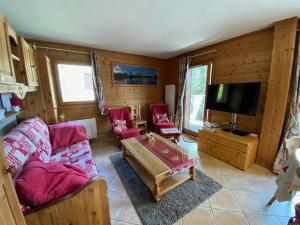 Appartement 6 pers. avec piscine chauffée, grande terrasse, parking, Crest-Voland - FR-1-733-139