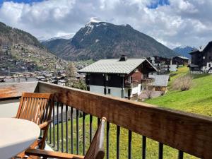Studio skis aux pieds, ensoleillé avec balcon et Wi-Fi à Morzine - FR-1-679-5