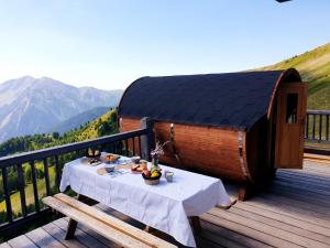 Tentes de luxe Cabane perchee : photos des chambres