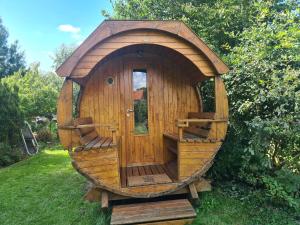 Le Tonneau insolite Bacchus - Le Souffle du Saule - SPA