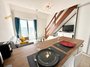 Appartements Pieds dans l'eau ! T2 Top Cosy – Vue mer 180° : photos des chambres