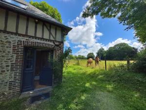 Maisons de vacances Maison de Charme - Secteur Privilegie Honfleur Cote de Grace - Wifi : photos des chambres