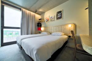 Hotels greet hotel Cernay Mulhouse : Chambre Lits Jumeaux POP