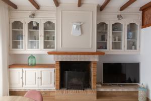 Casa con jardín junto a la playa