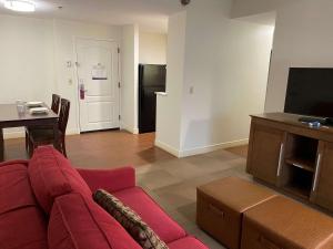 One-Bedroom King Suite with Fireplace - Non-Smoking  room in Hampton Inn & Suites Bethlehem