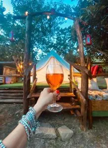 Yurta con uso piscina e vista meravigliosa - Cigliano