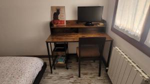 Apartamento con jardín en Linsoles