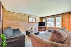 Prudenville Family Home with Game Room and Fire Pit! - Gladwin
