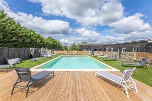 Appartements La Maison du Bois Brule 2 - Avec piscine partagee : photos des chambres