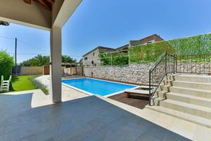 Stone villa with pool