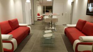 Appartements SUPERBE 3P 2chambres, 2terrasses CANNES centre-ville, 10 min a pied du Palais des Festivals sas-meredith loc : photos des chambres