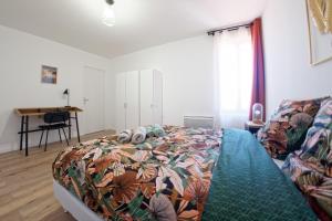 Appartements Le Soleilcasa - 3 personnes - bureau & wifi : photos des chambres
