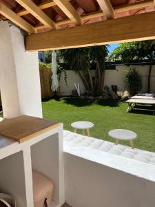 Appartements Casa Andrea Agreable T3 avec grand jardin a 3mn de la plage : photos des chambres