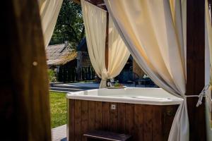 Przystań Roztocze, nowoczesny dom z sauną i jacuzzi