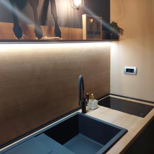 HOME in BLACK, designer decorated