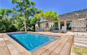 Maisons de vacances Stunning Home In Blauzac With Outdoor Swimming Pool And 4 Bedrooms : photos des chambres