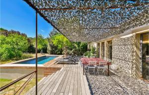 Maisons de vacances Stunning Home In Blauzac With Outdoor Swimming Pool And 4 Bedrooms : photos des chambres