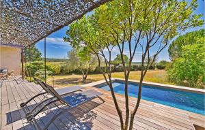 Maisons de vacances Stunning Home In Blauzac With Outdoor Swimming Pool And 4 Bedrooms : photos des chambres