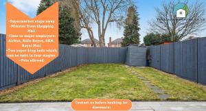 Private 2Bed-Parking & Garden-By FabAccommodation