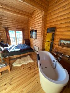 Chalets Magnifique chalet avec SAUNA : photos des chambres