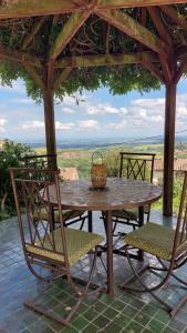 Maisons de vacances Vue et piscine privee dans le Beaujolais : photos des chambres