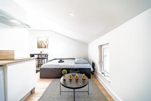 Appartements Studio Californie-cosy 2 pers renove-Oullins : photos des chambres