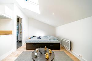 Appartements Le petit Californie - Joli studio renove -Oullins : photos des chambres