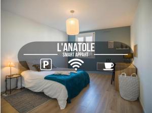 Appartements L'Anatole - Smart Appart - Centre-Ville Troyes : Appartement 3 Chambres