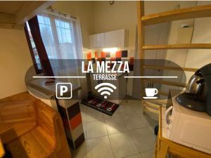 Appartements La Mezza - Wifi - stationnement - Terrasse : Appartement 1 Chambre