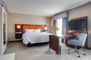 King Studio Suite with City View - Non-Smoking room in Hampton Inn & Suites by Hilton Nashville North Skyline