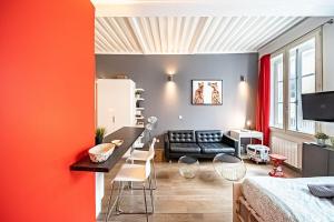 Appartements Le petit Pradel-studio cosy-Opera Hotel de Ville : photos des chambres