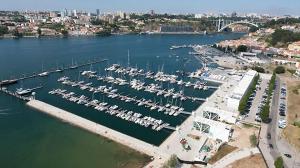 Oporto, sea view and marina