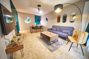 Appartements Le petit Bourbonnais - patio privatif- metro Valmy : photos des chambres