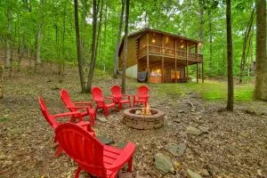 Bear End - Beautiful Modern Cabin with Hot Tub - Cherry Log