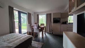 Apartmán Bříza, výhled na zámek