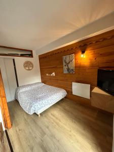 Appartements Chaleureux logement pieds des pistes Valmeinier 1800 - Vue Montagne - 6 personnes : photos des chambres