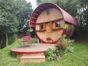 Maisons de vacances L'authentique Tonneau a Cidre d'Emma : photos des chambres