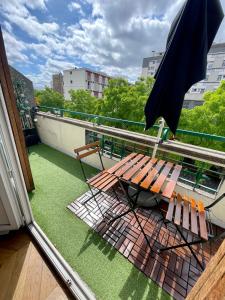 Appartements Apt central & cosy - a 15min de Paris & La Defense : photos des chambres