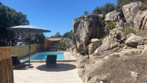 Appartements Bel appartement dans Villa avec piscine en Corse du Sud : photos des chambres