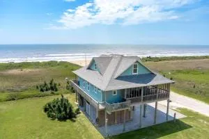 #JustAWavin' home - Bolivar Beach