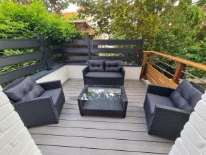 2 pièces, SPA et terrasse, Nancy Thermal