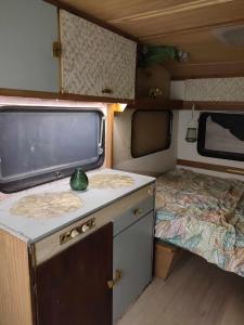 Tentes de luxe Caravane vintage camping a la ferme : photos des chambres