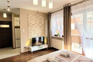 Modern Apartment SANDY BEACH down town, aquapark, free parking